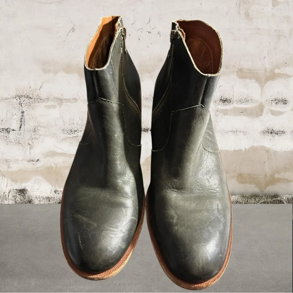 Kork-Ease $189 MSRP Women's Shoes Kork Ease Casper Leather Ankle Boots Size 7.5 - Picture 2 of 9